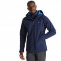 Spring Summer Hiking Coat Craghoppers Men's Tripp Hooded Softshell Jacket - Water-Repellent & Windproof Parka Coat With Recycled Materials Microfleece Lined Softshell