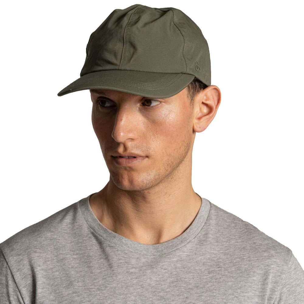 Craghoppers Mens Waterproof Adjustable Cap - Green - Image 5