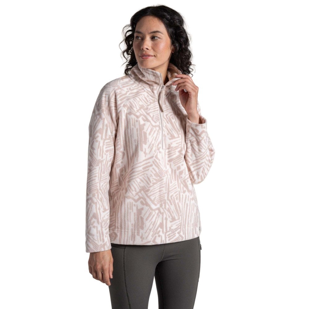 Craghoppers Women's Sftmushrmprt Annjela Quick-Drying Half Zip Microfleece Top in Size 8, Sports Direct - Image 6