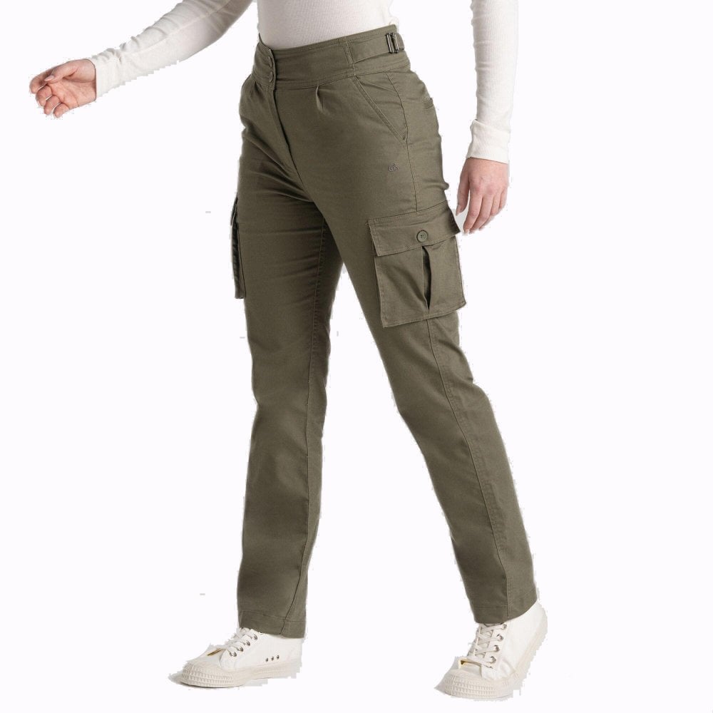 Craghoppers Women's Araby Straight Leg Trousers - Wild Olive - 12 (M) - Image 2