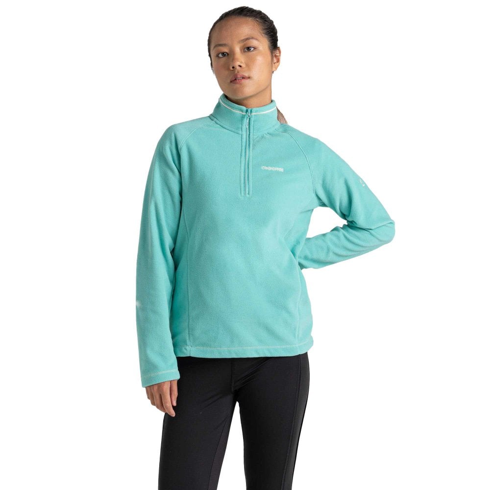 Craghoppers Women's Miska Vi Half Zip Fleece: : :, Ocean Green Size 22