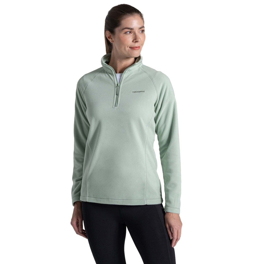 Craghoppers Women's Iced Matcha Miska Vi Half Zip Fleece: : :, Size 24