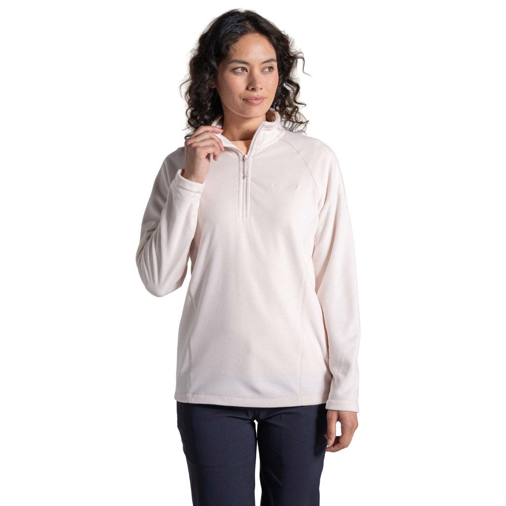Craghoppers Sugared Almond Miska Vi Half Zip Fleece - Image 3