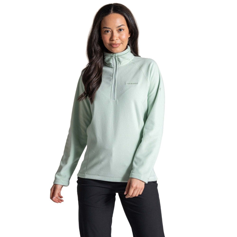 Craghoppers Women's Miska Vi Half Zip Fleece: : :, C Pistachio Size 14 - Outdoor Action