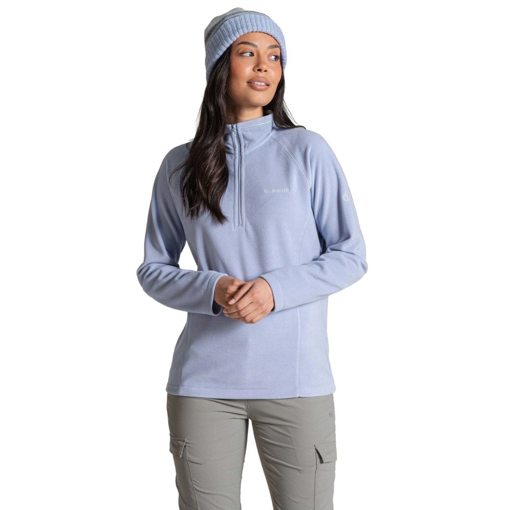 Craghoppers Women's Miska Vi Half Zip Fleece: : :, C Mist Blue Size 14 - Outdoor Action