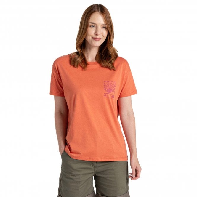 Craghoppers  Womens National Trust Bistort Short Sleeved T-Shirt