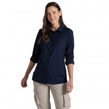 Craghoppers Womens NosiLife Freeda Long Sleeved Shirt