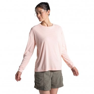 Craghoppers Womens NosiLife SolarShield+ Long Sleeved T-Shirt