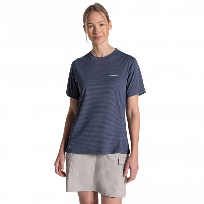 Craghoppers  Womens NosiLife SolarShield+ Short Sleeved T-Shirt