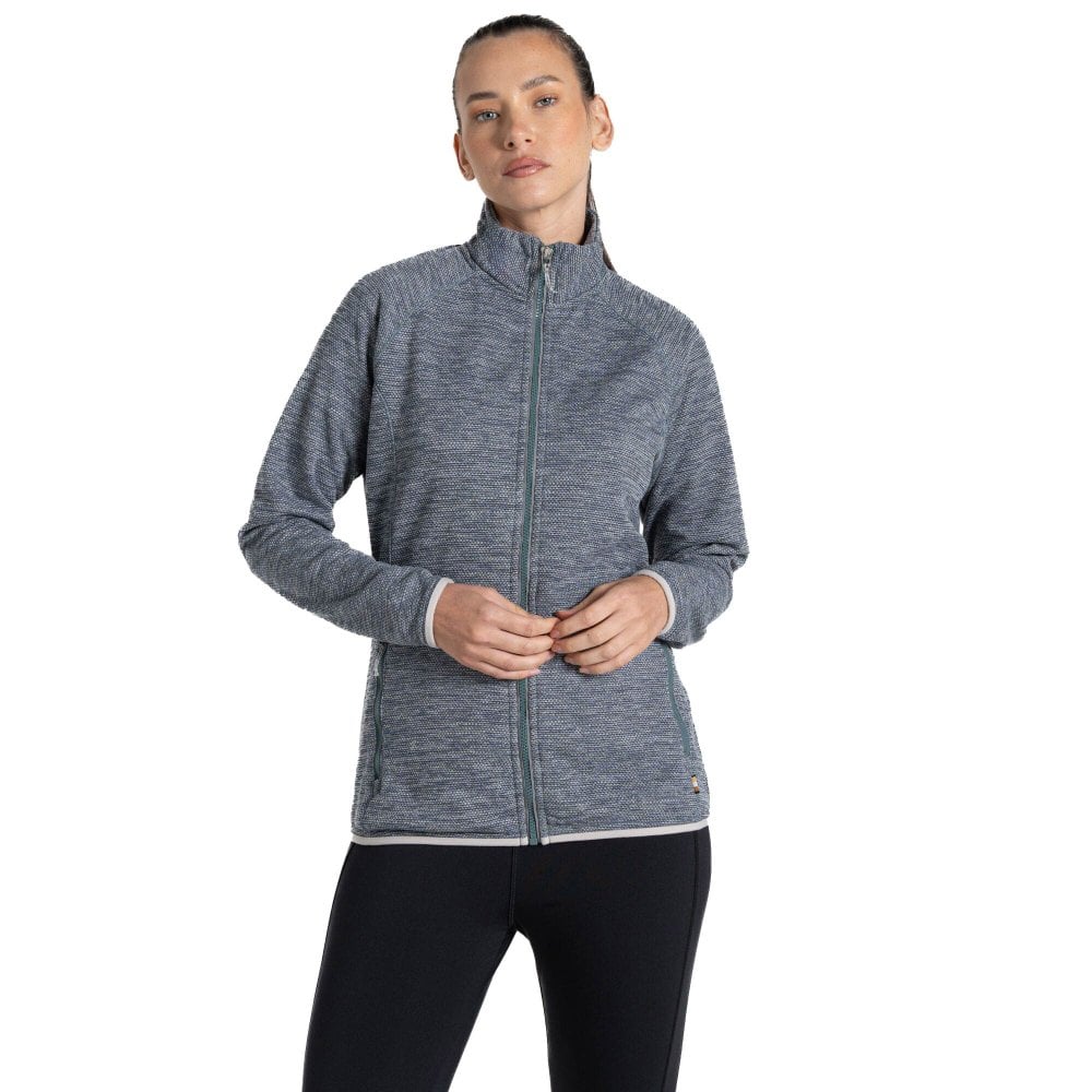 Craghoppers Women's Tarvos Dofe Jacquard Full Zip Fleece Top - Stormgreymrl - 8 - Image 3