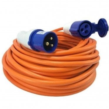 Crusader Mains Hook Up Lead 20Mtr 2.5mm