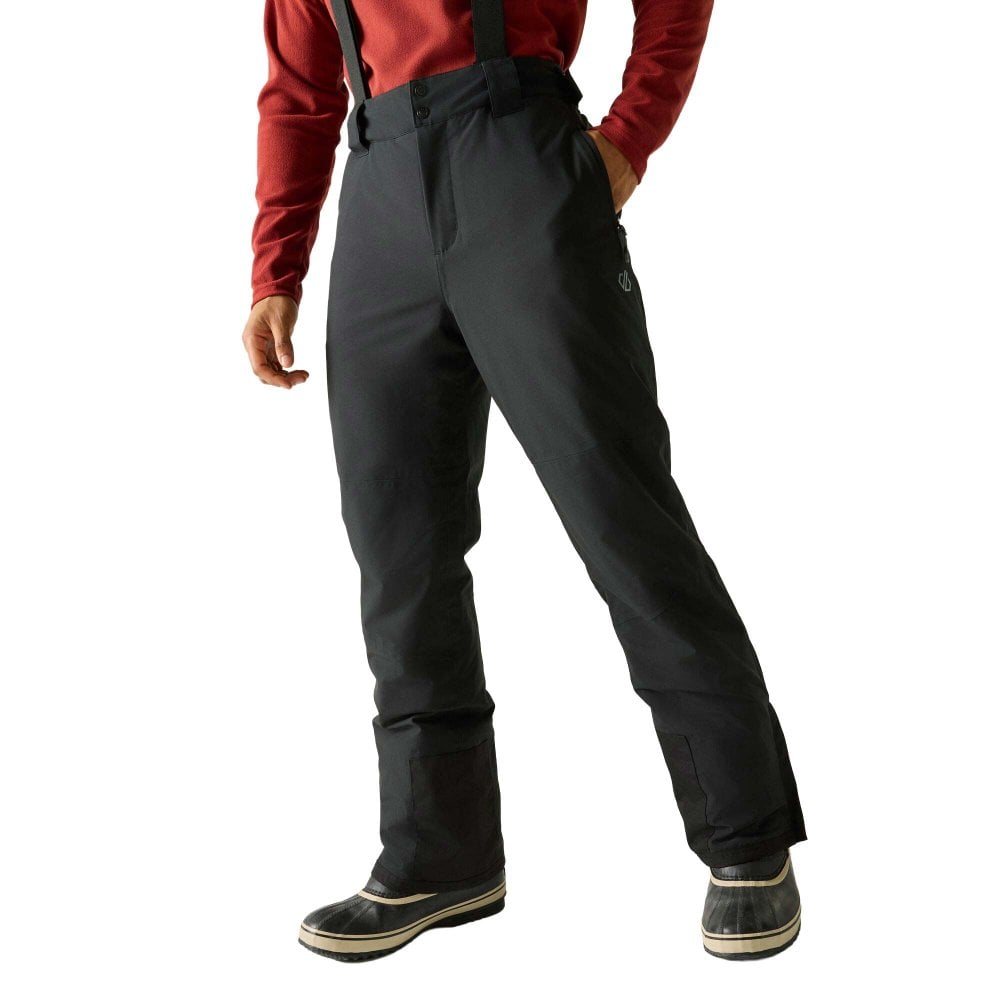 Dare2b Men's Achieve Iii Insulated Ski Pant: : Regular Leg: : 3 Black 3XL - Outdoor Action