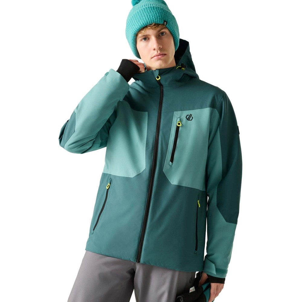 Dare2b Men's Eagle Iv Ski Jacket: : :, Colour: Teal/Mediterranea 3XL - Outdoor Action