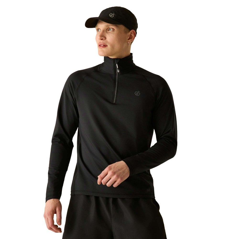 Dare2b Men's Fuse Up Ii Core Stretch Midlayer: : :, C Black/Black 3XL - Outdoor Action - Image 2