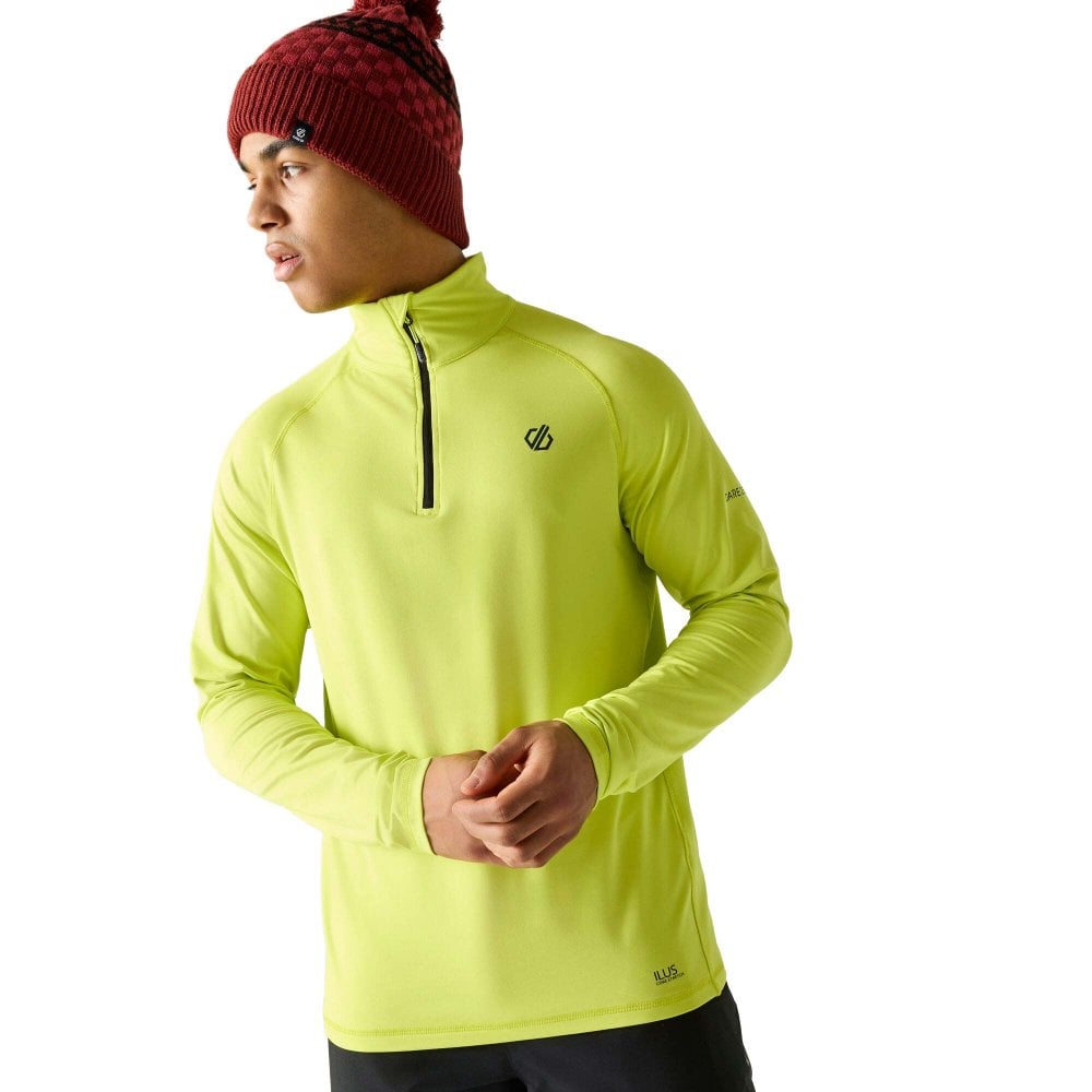 Dare2b Men's Fuse Up Ii Core Stretch Midlayer: : :, Colour: Wild Lime Small - Outdoor Action