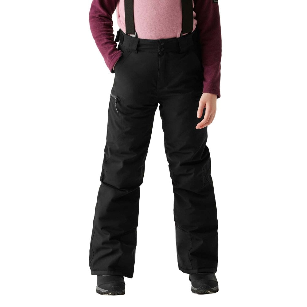 Dare 2B Kids’ Pow Ii Ski Pants - Black Size 7-8 Years - Image 3