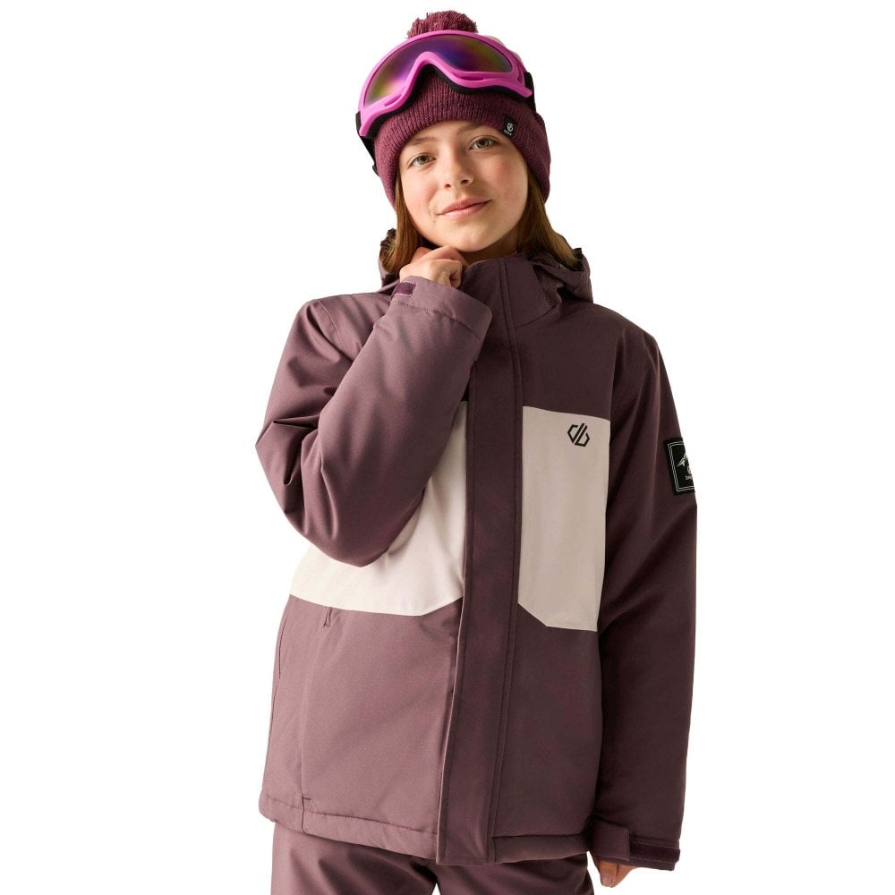 Dare 2B Unisex Kids Violet Waterproof Jacket For Children Send It Ii - Image 2