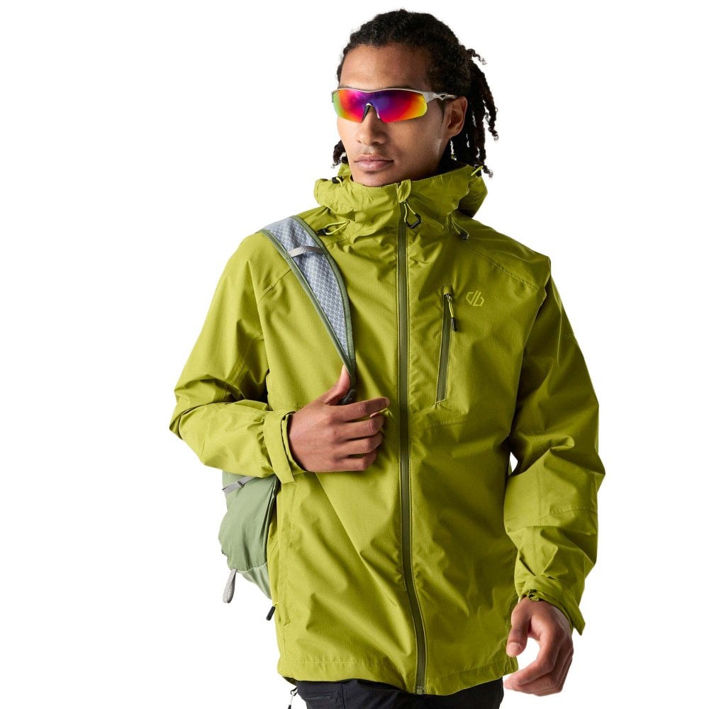 Dare 2B Men's Waterproof Breathe Out Jacket - Green Small - Image 4