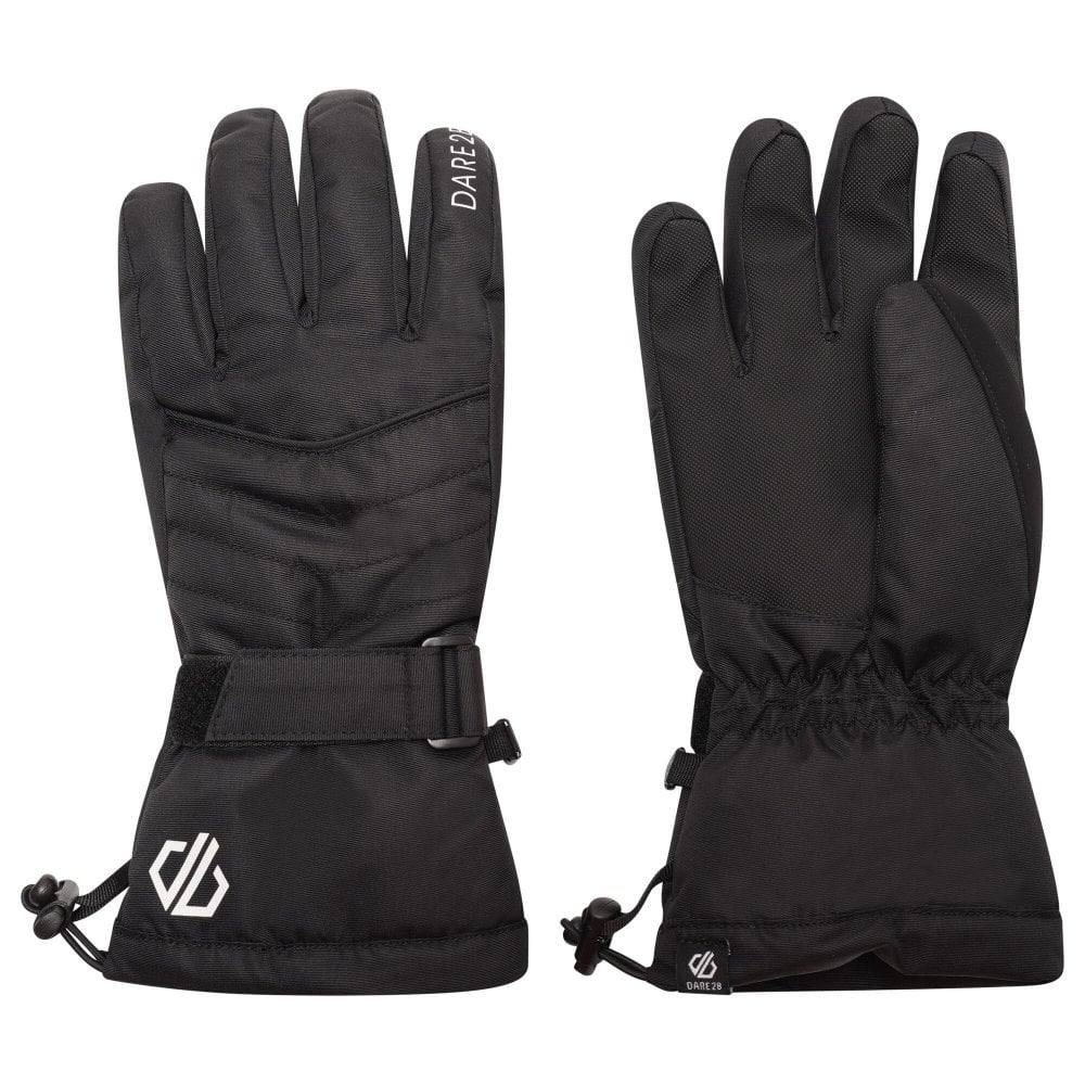 Dare2b Women's Acute Ski Glove: : :, Colour: Black Extra Small - Outdoor Action