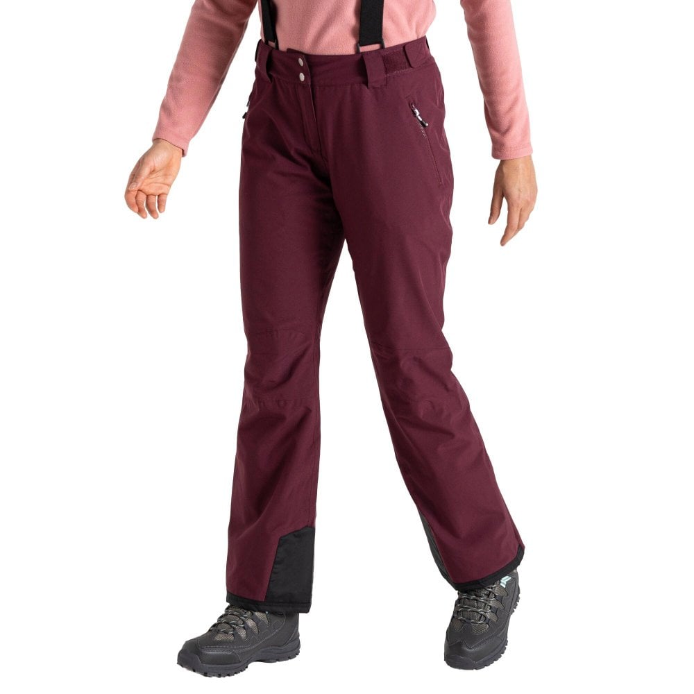 Dare2b Women's Effused Ii Ski Pants: : : 18, Reg Fig 18, Regular Leg - Outdoor Action - Image 2
