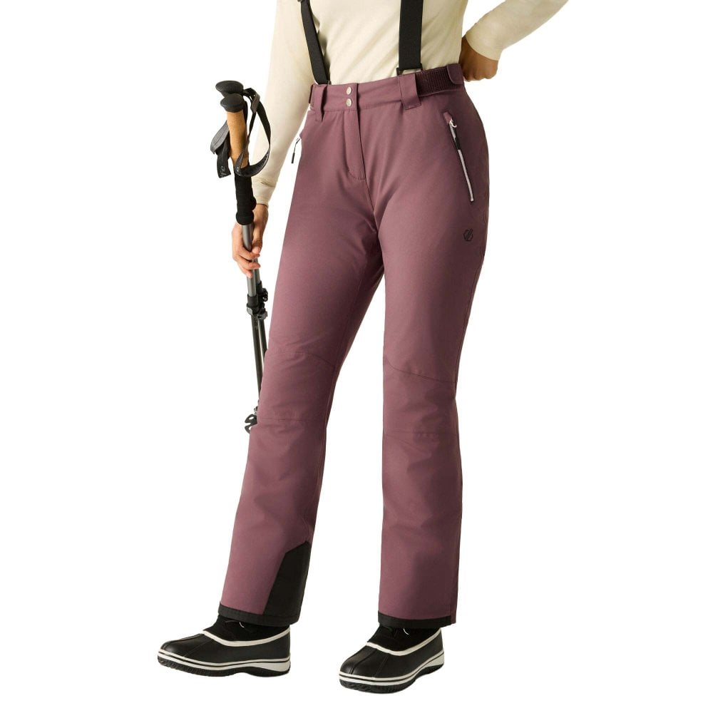 Dare2b Women's Effused Iii Ski Pant: : Regular Leg: : Huckleberry Size 12 - Outdoor Action