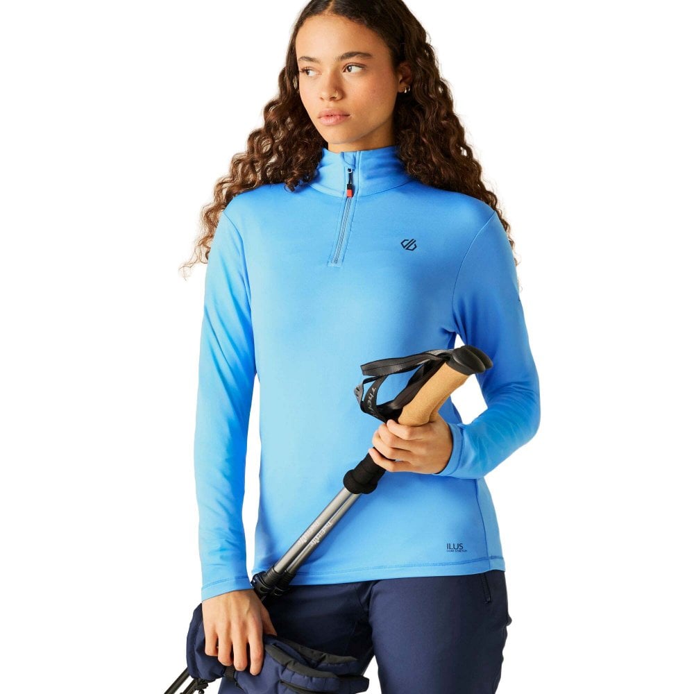 Dare2b Women's Lowline Ii Core Stretch Midlayer: : : Elysium Blue Size 16 - Outdoor Action