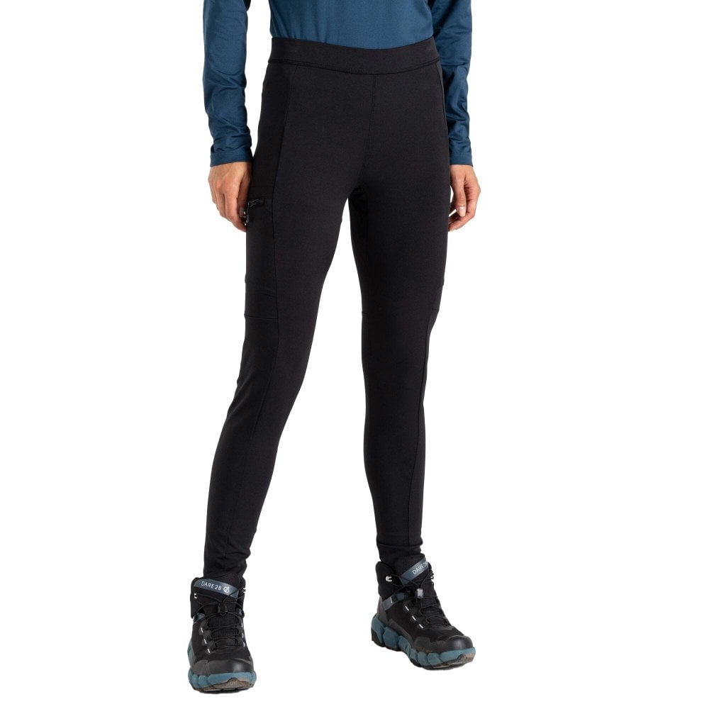 Dare2b Women's Black Melodic Ii Walking Leggings: : :, Colour: Size 14