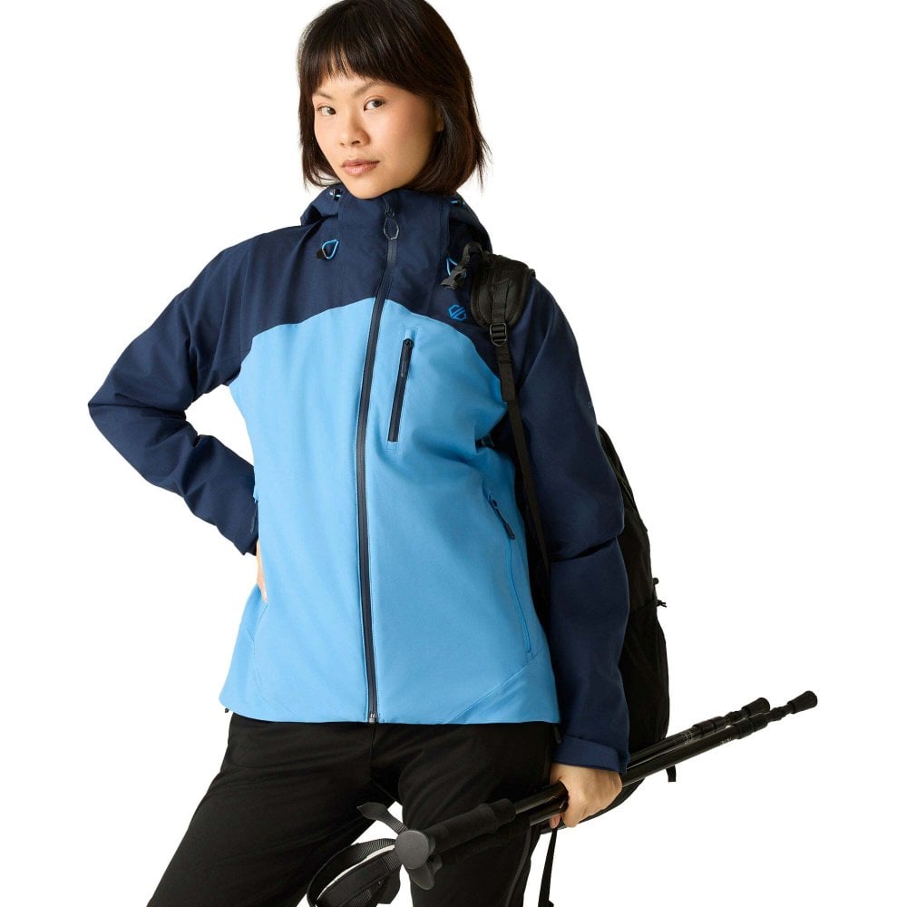 Dare 2B Women's Torrek Iii Ski Jacket Elysium Blue/Navy Size 18 - Image 2