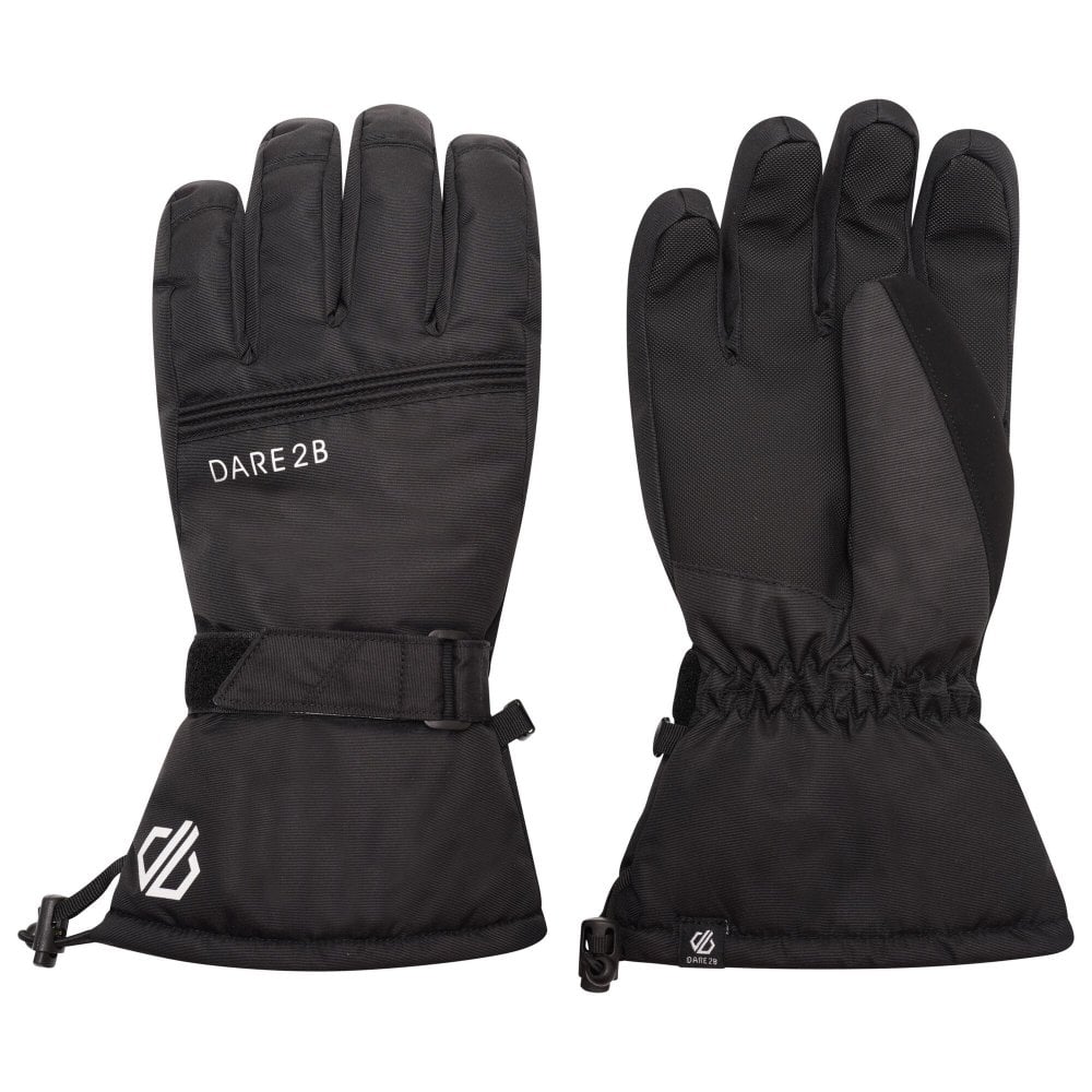 Dare2b Women's Worthy Ski Glove: : :, Colour: Black Extra Large - Outdoor Action