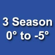 3 Seasons: 0° to -5°