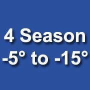 4 Seasons: -5° to -15°