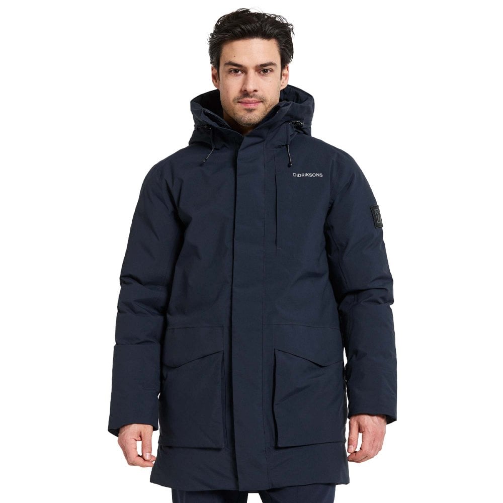 Didriksons Men's Akilles 2 Waterproof Parka: : :, Col Dark Night Blue Medium - Outdoor Action