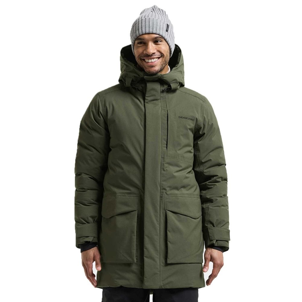 Didriksons Men's Akilles 3 Parka Waterproof Jacket: : :, C Deep Green Small - Outdoor Action