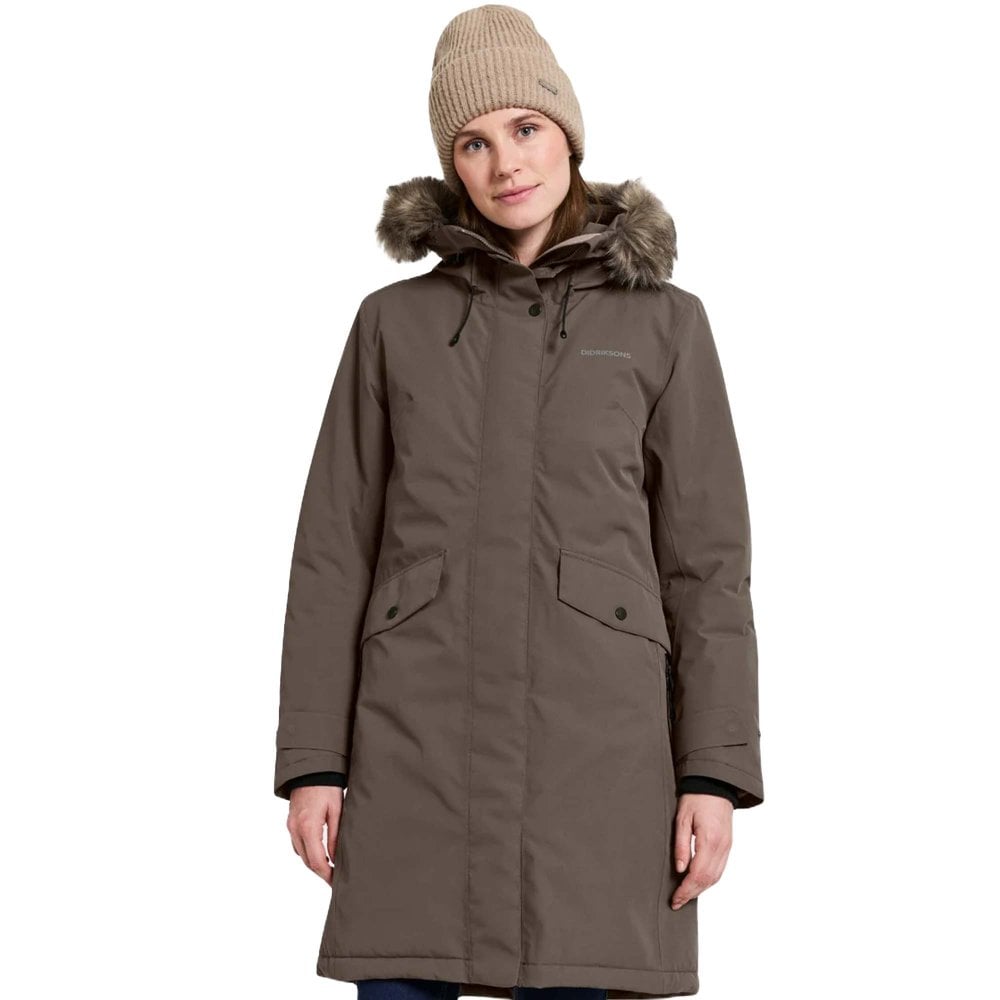 Didriksons Women's Marron Parka Erika - Image 3