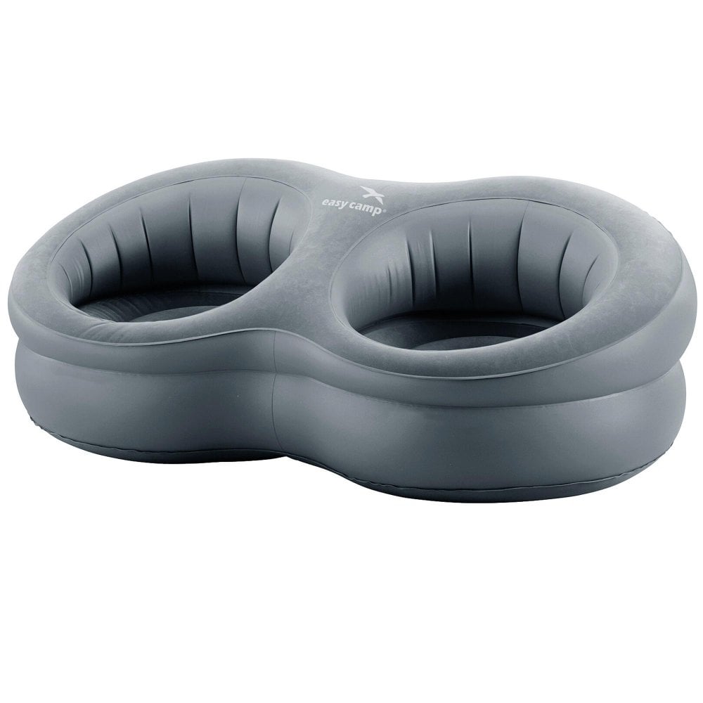 Easy Camp Movie Seat Inflatable - Double Black/Grey 1.8Kg