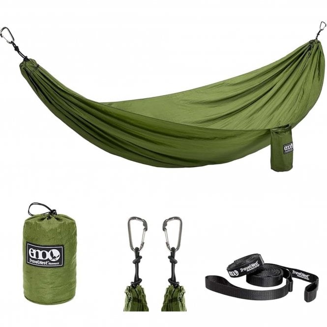 Eno  TravelNest Hammock + Straps Combo