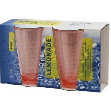 Euro Trail 400ml Lemonade Glass - 2 Pack