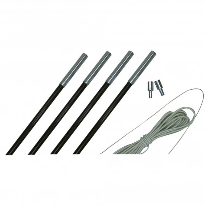 Euro Trail  Fibreglass Pole Set 11mm