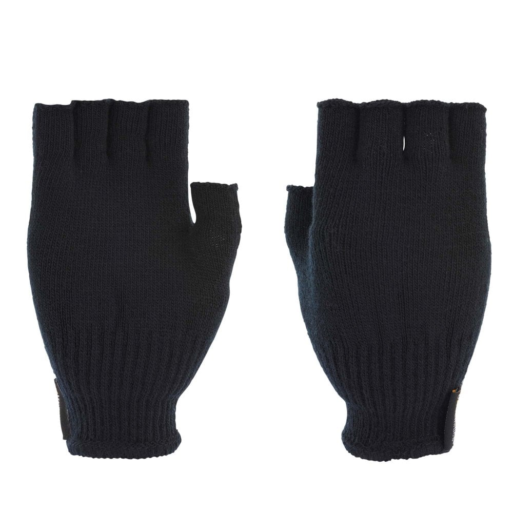 Extremities Unisex Merino Fingerless Thinny Glove: Colour: Black 34G - Outdoor Action