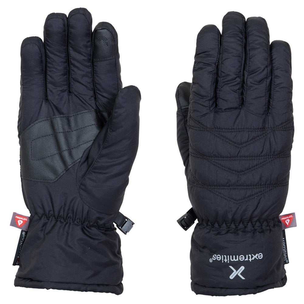 Extremities Unisex Black Paradox Primaloft Glove: : :, Colour: Medium