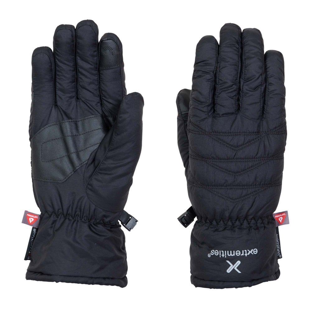 Extremities Unisex Paradox Waterproof Primaloft Gloves: : :, Col Black Small - Outdoor Action