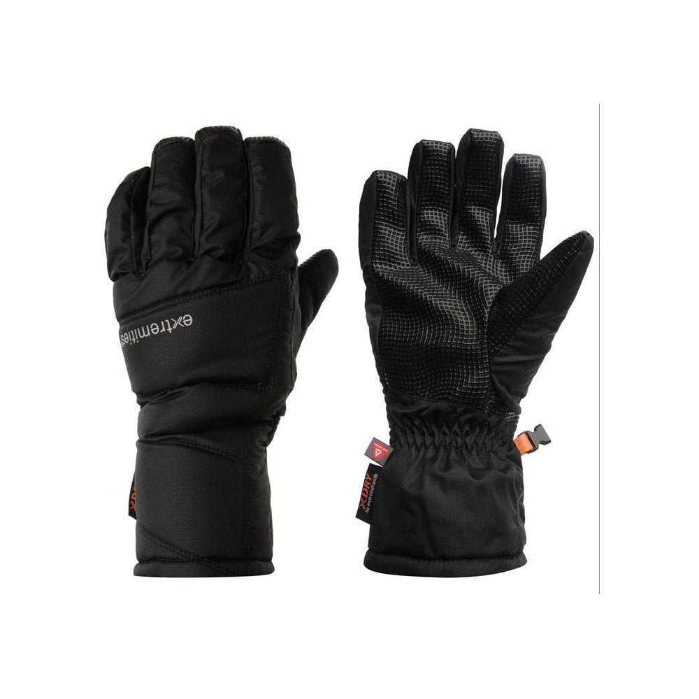 Extremities Unisex Black Trail Primaloft Glove: : :, Colour: Medium