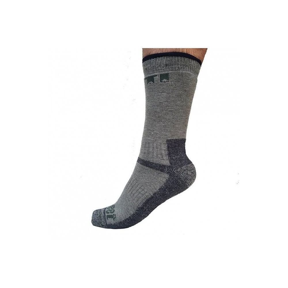 Feeet Yeti Mid Sock: Grey: L-XL Size: L-XL, Colour: Grey