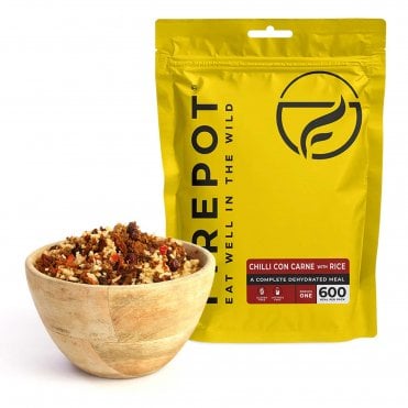 Firepot Chilli con Carne and Rice