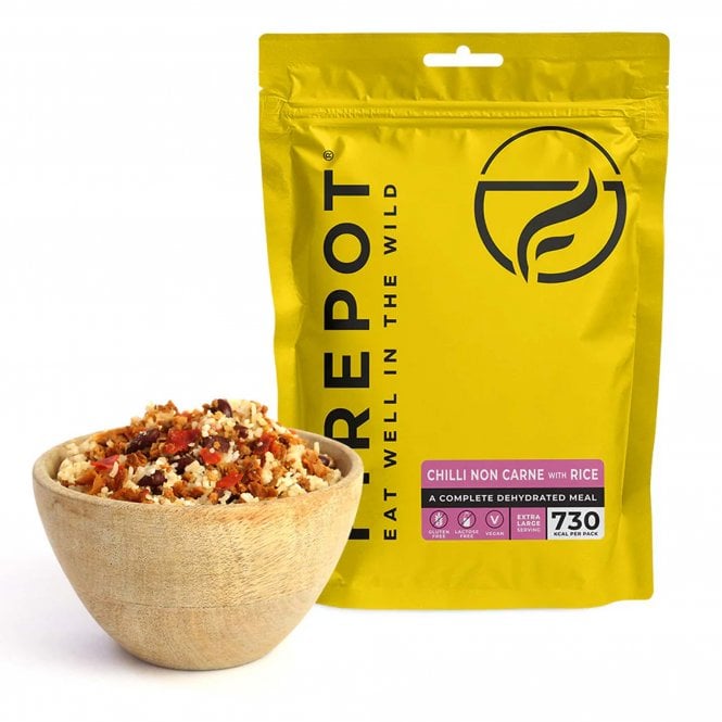 Firepot Foods Firepot Chilli Non Carne and Rice