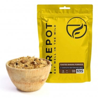 Firepot Toasted Banana Porridge