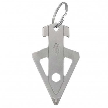 Gerber Broadhead Keychain Tool - Silver