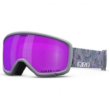 Giro Womens Millie Snowsport Goggles - Grey Botanical/Vivid Pink S2