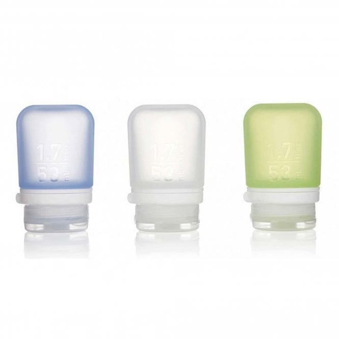Humangear GoToob+ 3-Pack Small 53ml Clear/Green/Blue