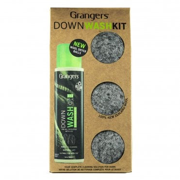 Grangers Down Wash Kit With Wool Balls